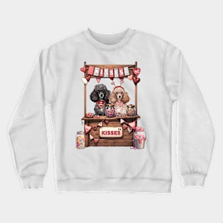 My Poodle Is My Valentine Crewneck Sweatshirt